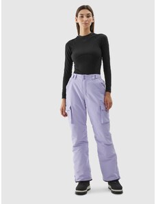 4F Women's snowboard trousers 10000 membrane - purple