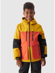 4F Boy's ski jacket 10000 membrane - yellow