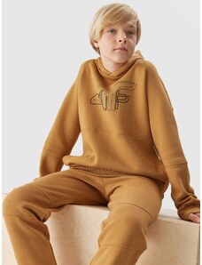 4F Boy's pullover hoodie - brown