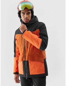 4F Men's ski jacket 15000 membrane - orange