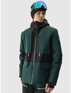 4F Men's snowboard jacket 10000 membrane - green