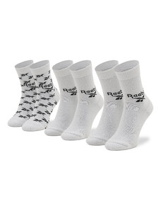 Kõrgete unisex sokkide komplekt (3 paari) Reebok Classic
