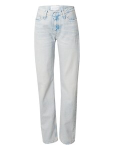 Calvin Klein Jeans Teksapüksid sinine teksariie / must / valge