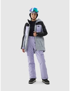 4F Women's snowboard jacket 15000 membrane - purple