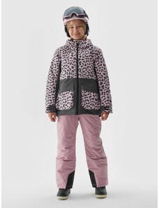 4F Girl's ski jacket 8000 membrane - multicolour