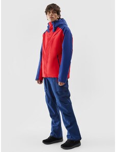 4F Men's ski jacket 8000 membrane - red