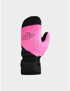4F Girl's Thinsulate ski gloves - pink