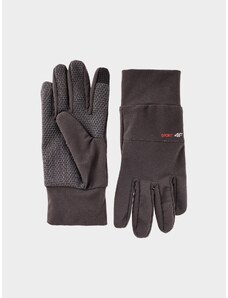 4F Unisex Touch Screen knitted gloves - grey