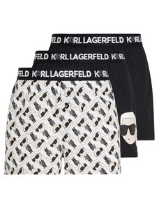 Karl Lagerfeld Bokserid helepruun / must / valge