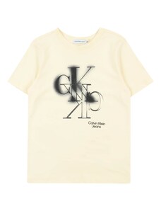 Calvin Klein Jeans Särk pastellkollane / must