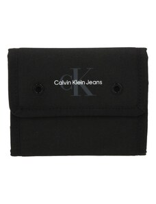 Calvin Klein Jeans Rahakott 'ESSENTIALS' tumehall / must / valge