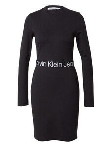 Calvin Klein Jeans Kleit must / valge