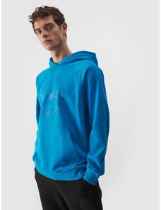 4F Men's pullover hoodie - blue