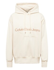 Calvin Klein Jeans Dressipluus beež / helepruun