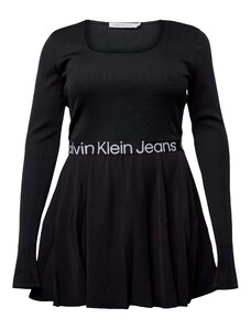 Calvin Klein Jeans Curve Kleit must / valge