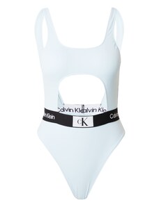 Calvin Klein Swimwear Ujumistrikoo helesinine / must / valge