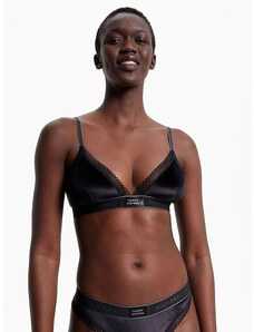 Tommy Hilfiger Naiste rinnahoidja, LACE TRIM VELOUR UNLINED TRIANGLE BRA