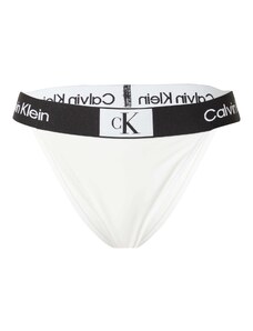Calvin Klein Swimwear Bikiinipüksid 'CHEEKY' must / valge