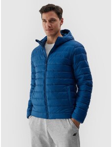 4F Men's down jacket with recycled filling - navy blue