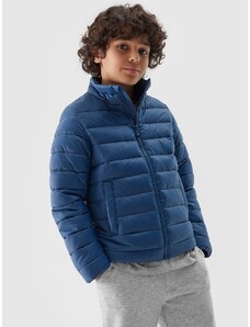 4F Boy's down jacket with recycled filling - blue
