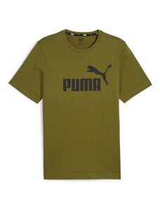 PUMA Funktsionaalne särk 'Essential' oliiv / must