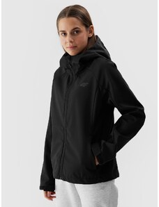 4F Women's windproof softshell jacket 5000 membrane - black