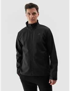4F Men's windproof softshell jacket 5000 membrane - black