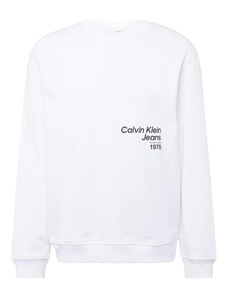 Calvin Klein Jeans Dressipluus mudavärvid / viimistlemata / must / valge