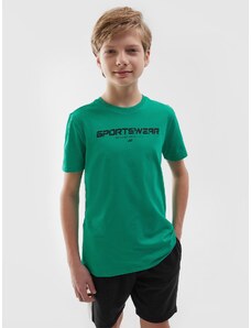 4F Boy's T-shirt with print - green