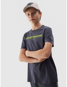 4F Boy's T-shirt with print - grey