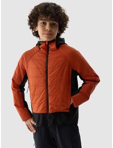 4F Boy's synthetic-fill down trekking jacket - red