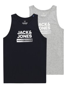 Jack & Jones Junior Särk meresinine / meleeritud hall / valge