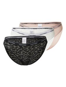 Calvin Klein Underwear Püksikud pastellroosa / must / valge