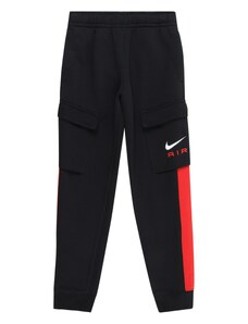 Nike Sportswear Püksid 'AIR' punane / must / valge