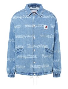 Tommy Jeans Kevad-sügisjope meresinine / sinine teksariie / punane / valge