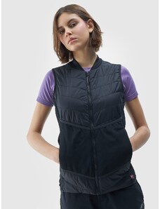4F Women's Primaloft Black Eco Insulation trail running vest - black