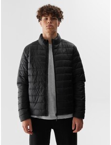 4F Men's down jacket with recycled filling - black