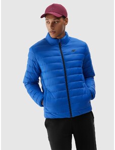 4F Men's down jacket with recycled filling - cobalt