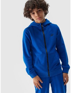 4F Boy's zip-up hoodie - cobalt