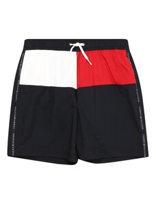 Tommy Hilfiger Underwear Ujumispüksid 'Flag' meresinine / punane / valge
