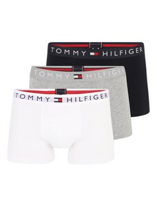 Tommy Hilfiger Underwear Bokserid mariinsinine / meleeritud hall / punane / valge