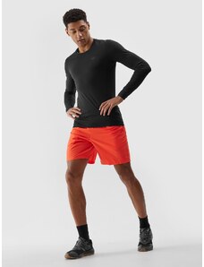 4F Men's recycled fabric training shorts - orange