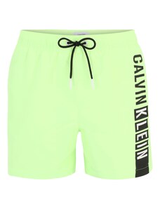 Calvin Klein Swimwear Ujumispüksid neoonroheline / must