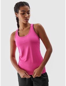 4F Women's recycled material training top - pink