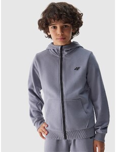 4F Boy's zip-up hoodie - blue