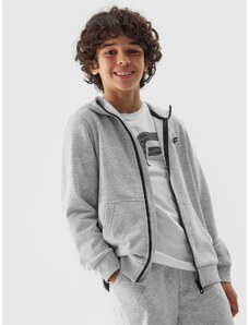 4F Boy's zip-up hoodie - grey