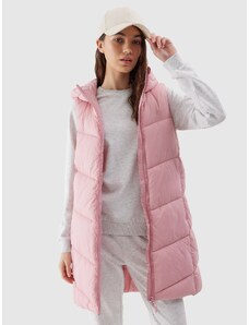 4F Women's synthetic-fill down vest - powder pink