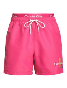 Calvin Klein Swimwear Ujumispüksid 'Pride' segavärvid / roosa