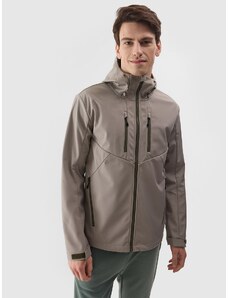 4F Men's softshell windproof jacket 8000 membrane - beige
