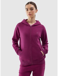 4F Women's zip-up hoodie - purple